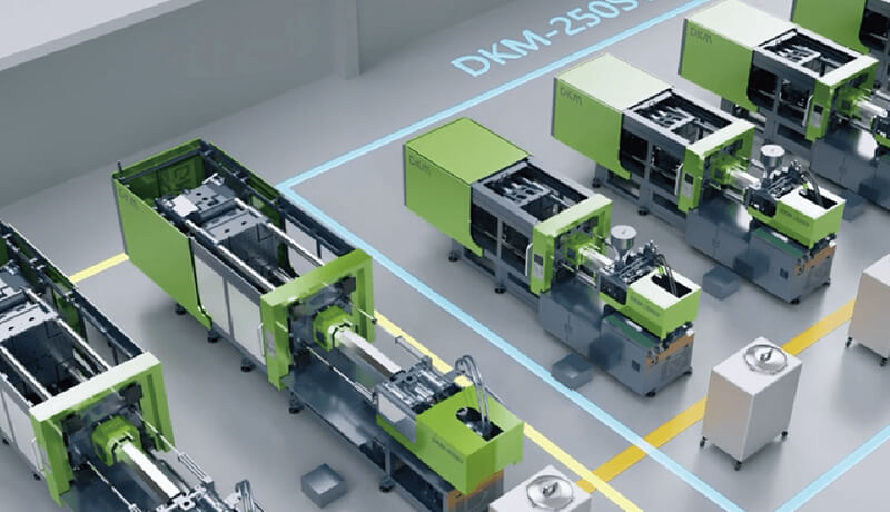 鸿运国际智能注塑生产线